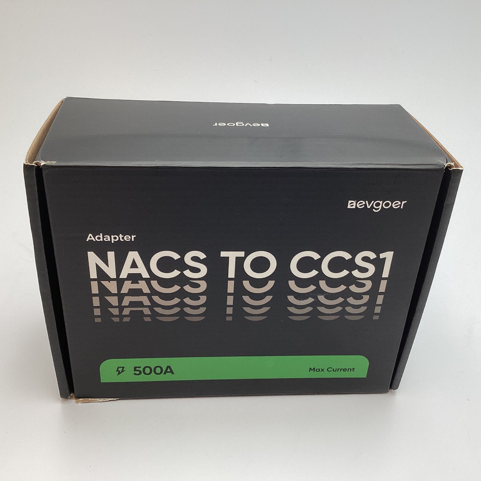 EG-A0009 NACS to CCS1 Adapter by EG evgoer – 500A 1000V – w/ Case – Gently Used