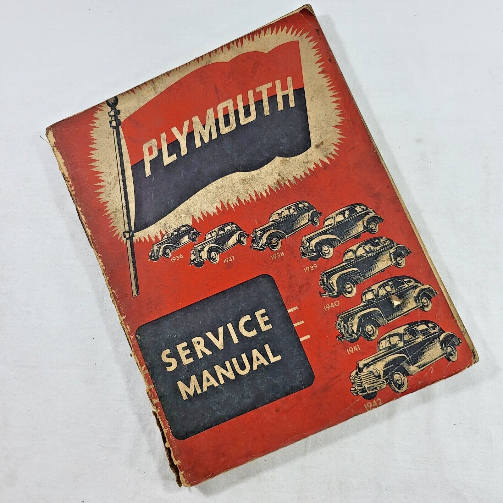 1945 Plymouth Service Manual All 1936 thru 1942 Cars