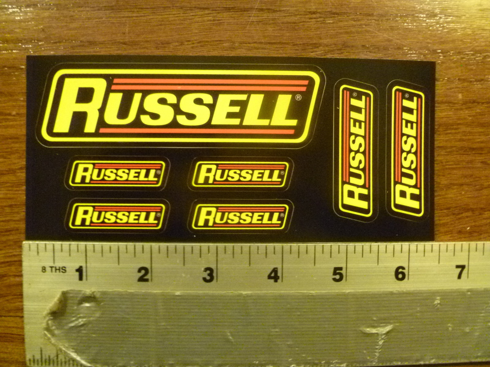 Russell Hoses 7 sticker sheet Sticker Decal