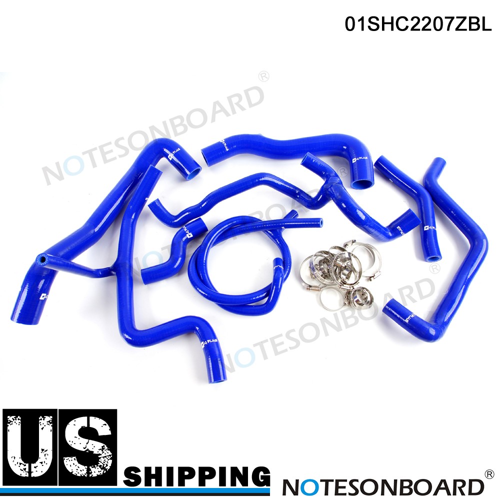 Fit For 1994-1998 VW Golf MK3 VR6 2.8L 2.9L Coolant Silicone Radiator Hose Kit