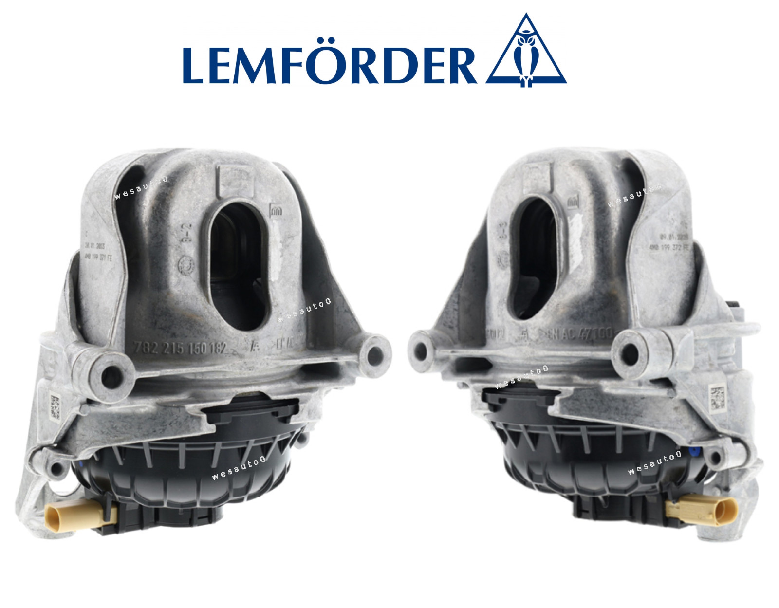 OEM Engine Motor Mount Hydraulic Electric Lt/Rt 2pcs for Audi Q7 3.0L V6 17-19