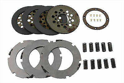 Clutch Pack Kit Police Type for Harley Davidson 1941-67 FL / 1941-48 UL V-Twin Clutch Pack Kit Police Type for Harley Davidson 1941-67 FL / 1941-48 UL V-Twin