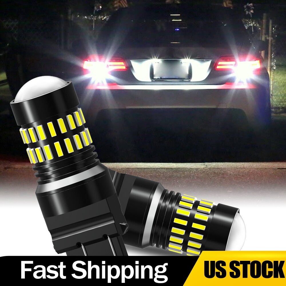 2/4X 3157 LED Bulb 6000K White Super Bright 3156 3056 3057 4157 High Power