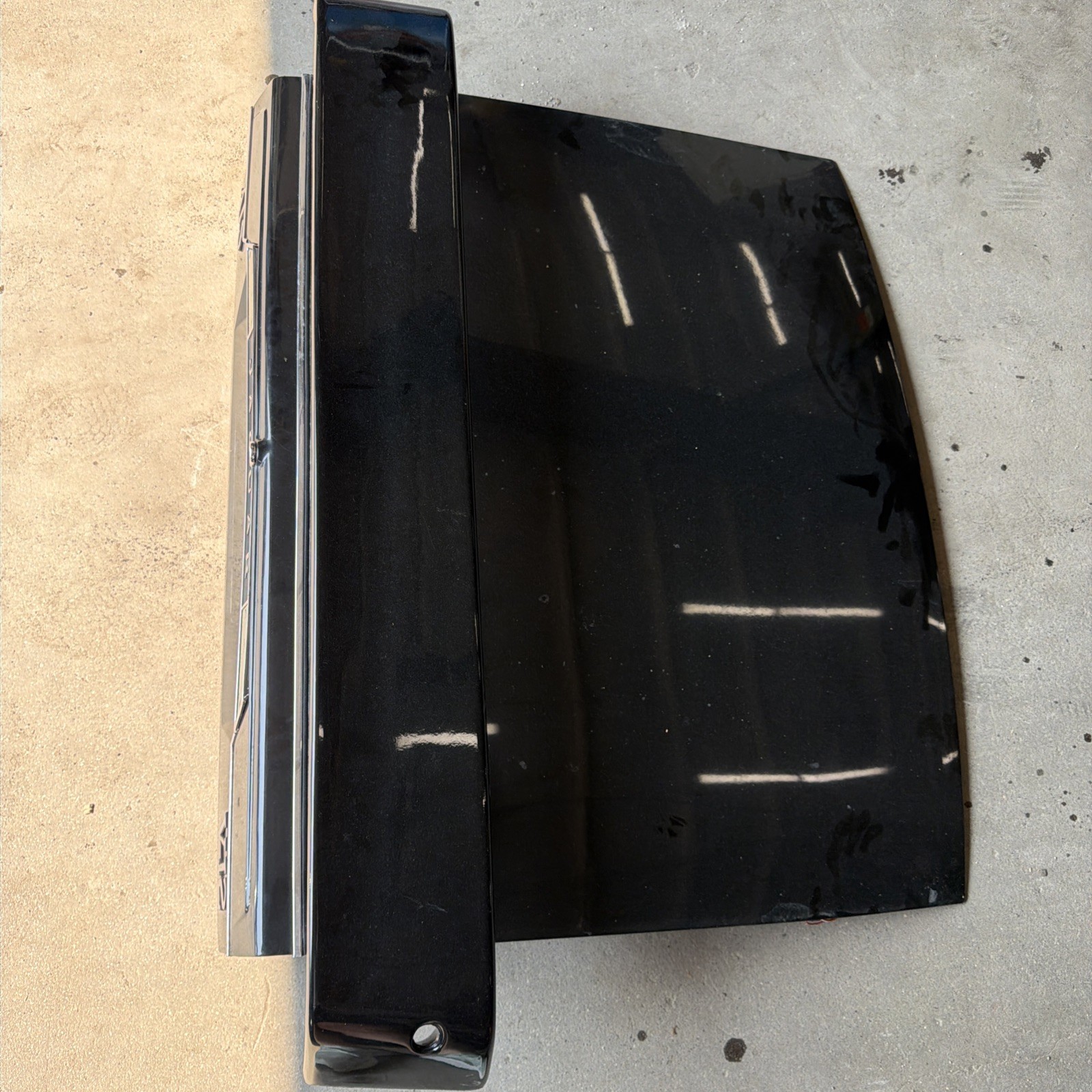 Jaguar XJS V12 Rear Trunk Lid Decklid w/ Spoiler OEM Black