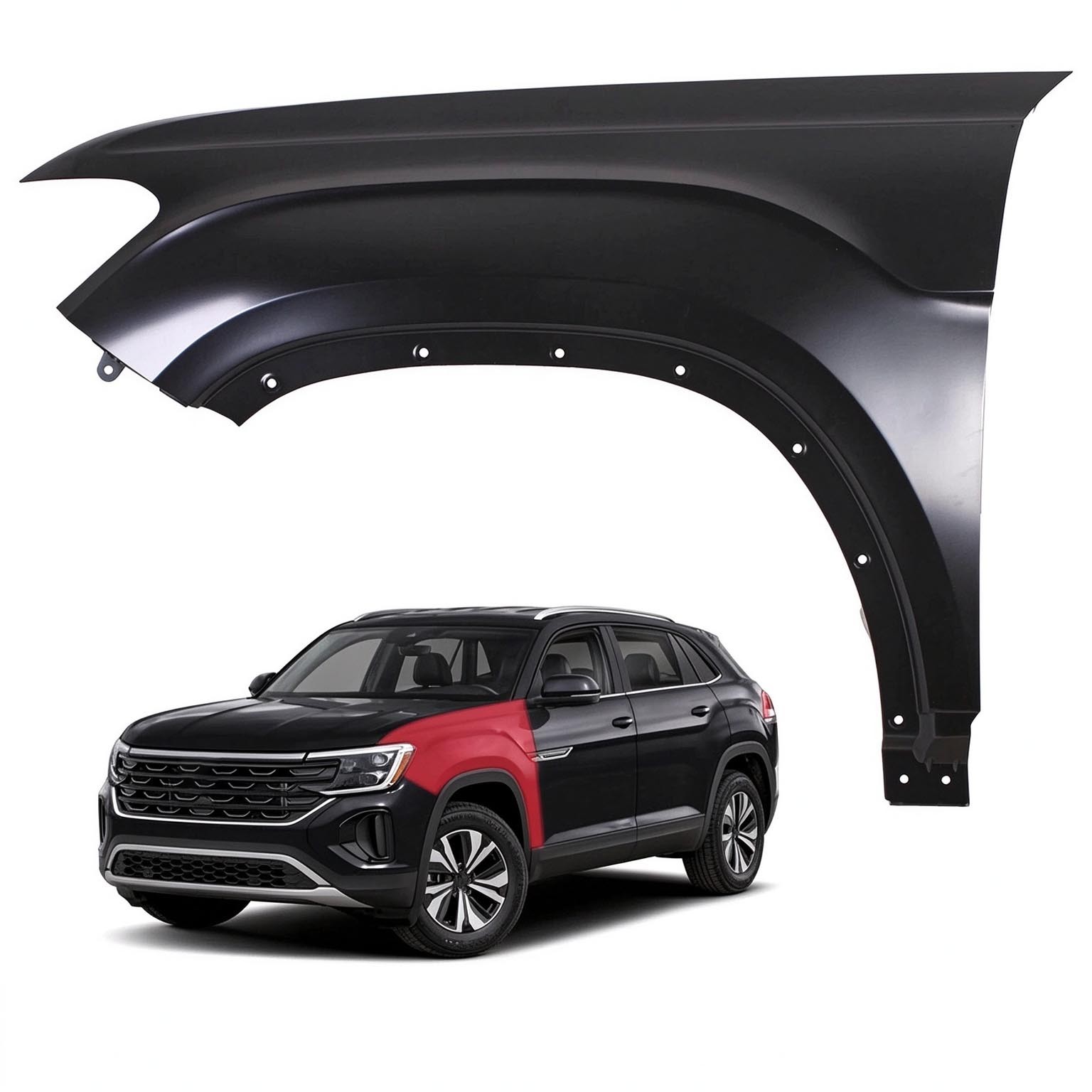 Replacement Front Driver Side Fender For 2021-2025 Atlas 3CM821021