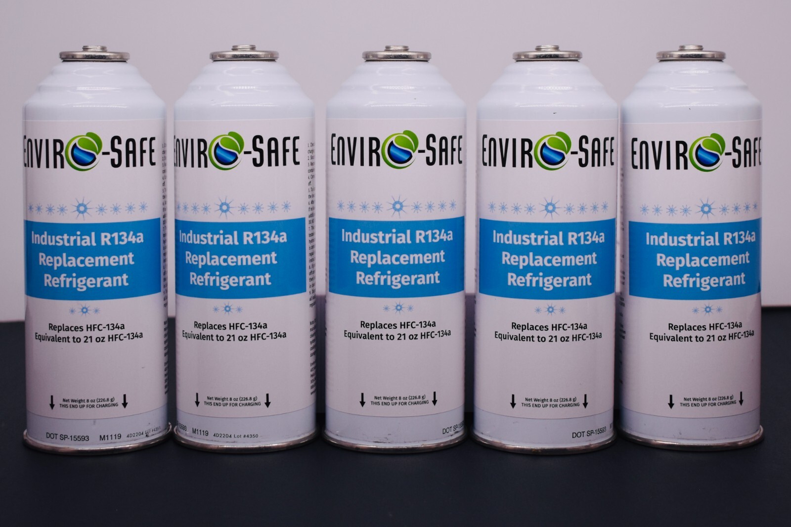 Industrial R134a Replacement Refrigerant. Auto, 5 cans Industrial R134a Replacement Refrigerant. Auto, 5 cans