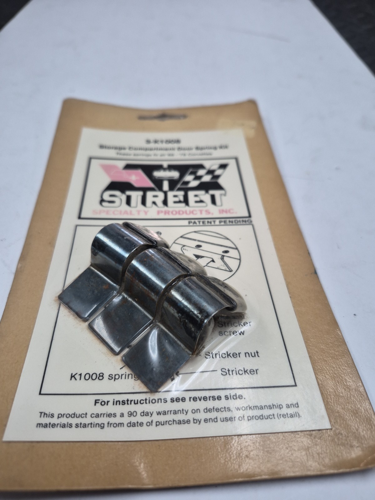 68-78 C3 Corvette New Rear Compartment Door Springs (3 Doors)  #248