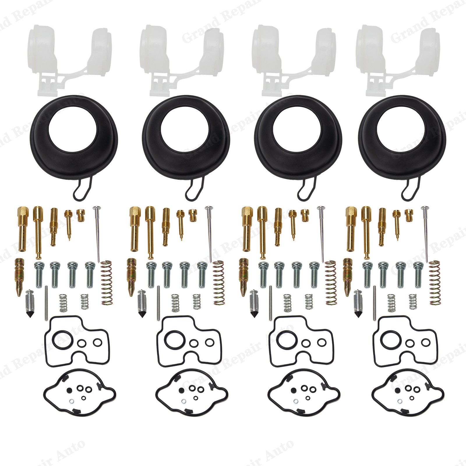 4 PACKS FOR HONDA MAGNA VF750C Magna 1994-2003 CARBURETOR CARB REBUILD FLOAT KIT