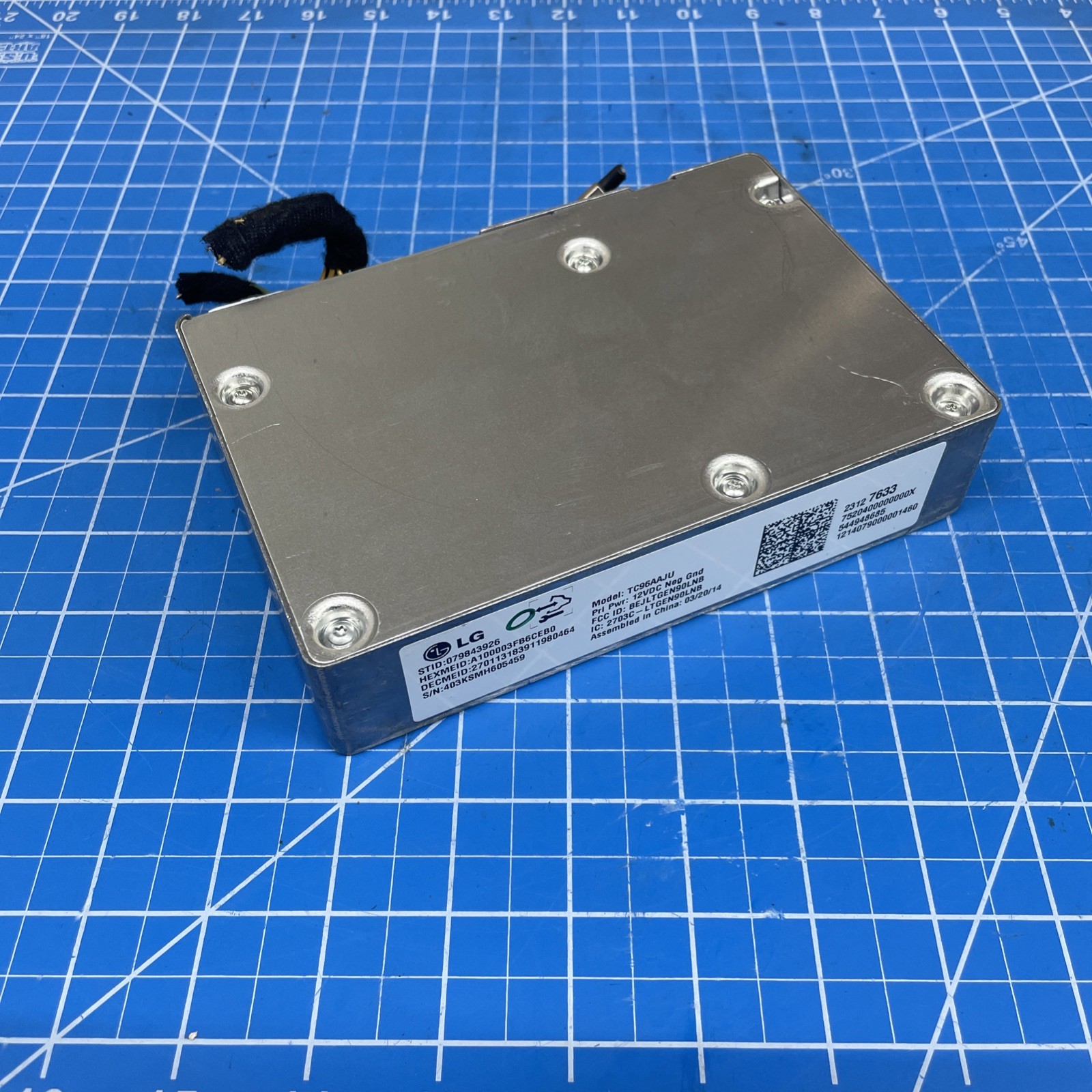 2014 2019 CHEVY CORVETTE C7 ONSTAR COMMUNICATION MODULE 23127633 OEM 2014 2019 CHEVY CORVETTE C7 ONSTAR COMMUNICATION MODULE 23127633 OEM