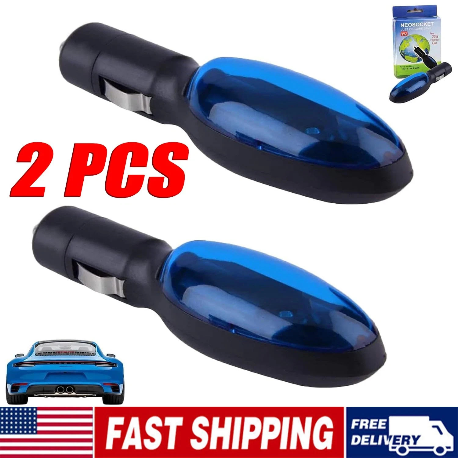 2pcs Gas Fuel Sync Farther,Save More Fuel Instantly,Automotive Spill Save US New 2pcs Gas Fuel Sync Farther,Save More Fuel Instantly,Automotive Spill Save US New