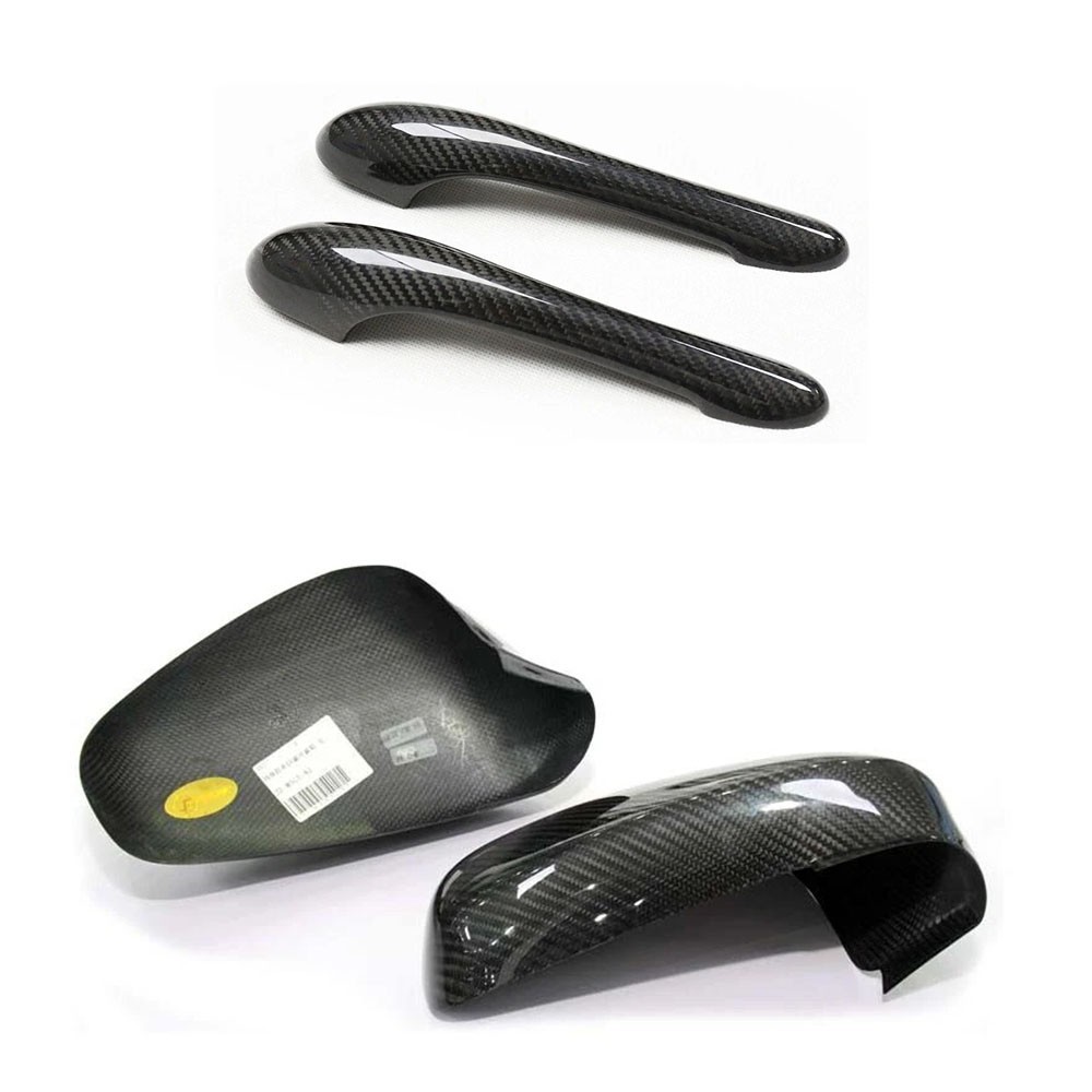 Dry Carbon Exterior Door Handle & Mirror Cover for Maserati GranTurismo GC 08-19