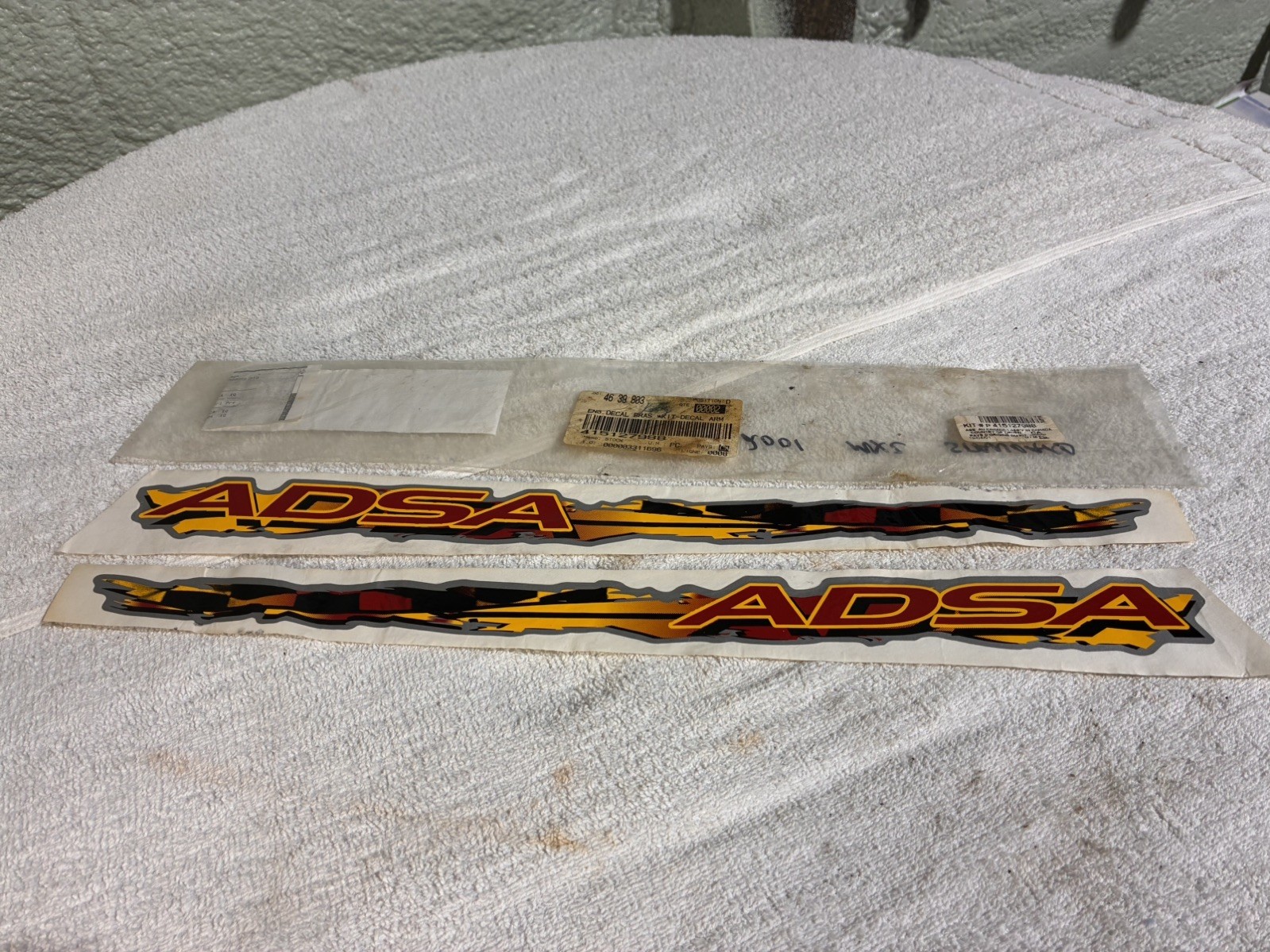 NOS 2001 Ski-Doo MXZ MXZX 500 600 700 800 ADSA Trailing Arm Decal 415127988 ZX NOS 2001 Ski-Doo MXZ MXZX 500 600 700 800 ADSA Trailing Arm Decal 415127988 ZX
