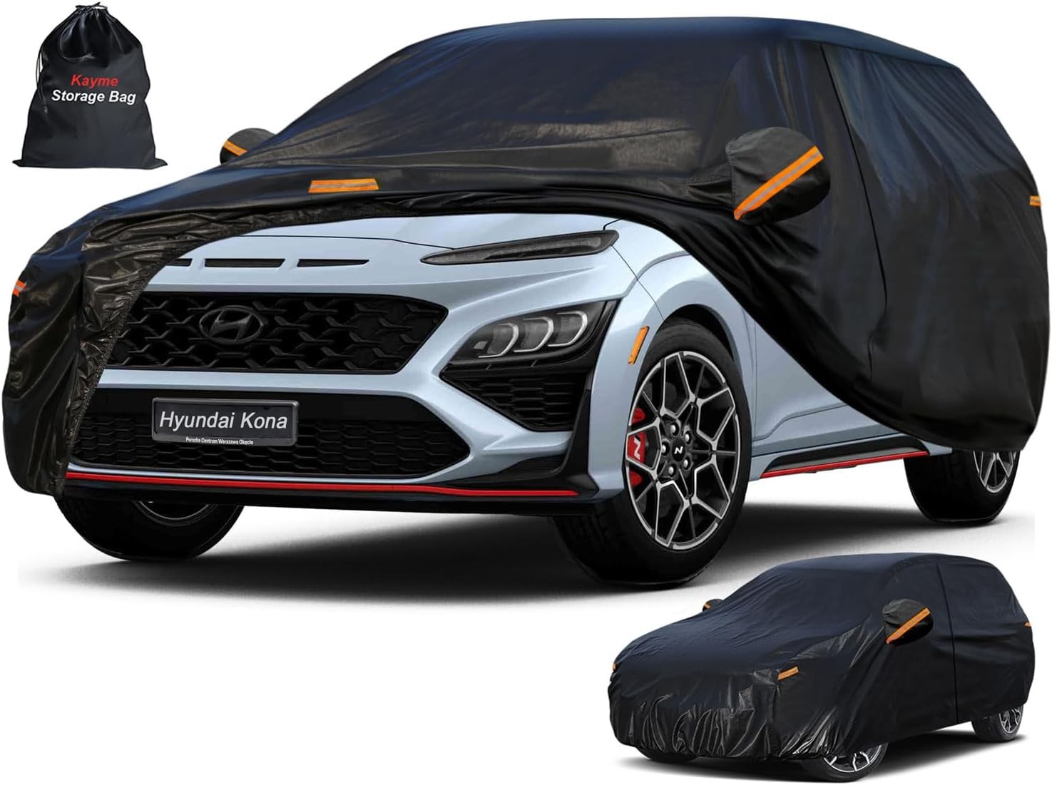 7 Layers SUV Car Cover Custom Fit for Hyundai Kona (2017-2026) Waterproof