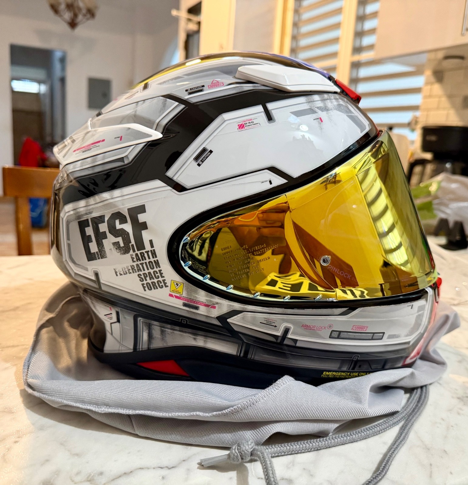 Shoei RF-1400 RX-78-2 Gundam size M (Rare) Authentic. Full Face Helmet Shoei RF-1400 RX-78-2 Gundam size M (Rare) Authentic. Full Face Helmet