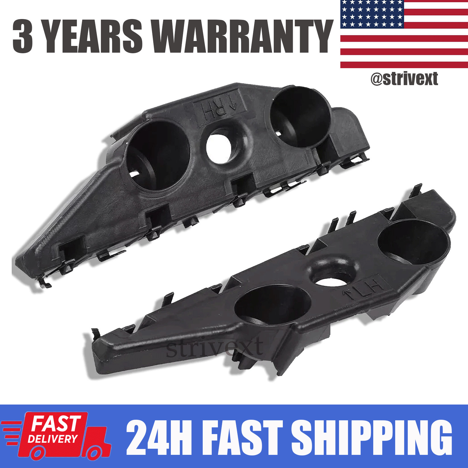 2pcs Bumper Fender Retainer Brackets For Nissan Altima 2016-2018 Left&Right Side