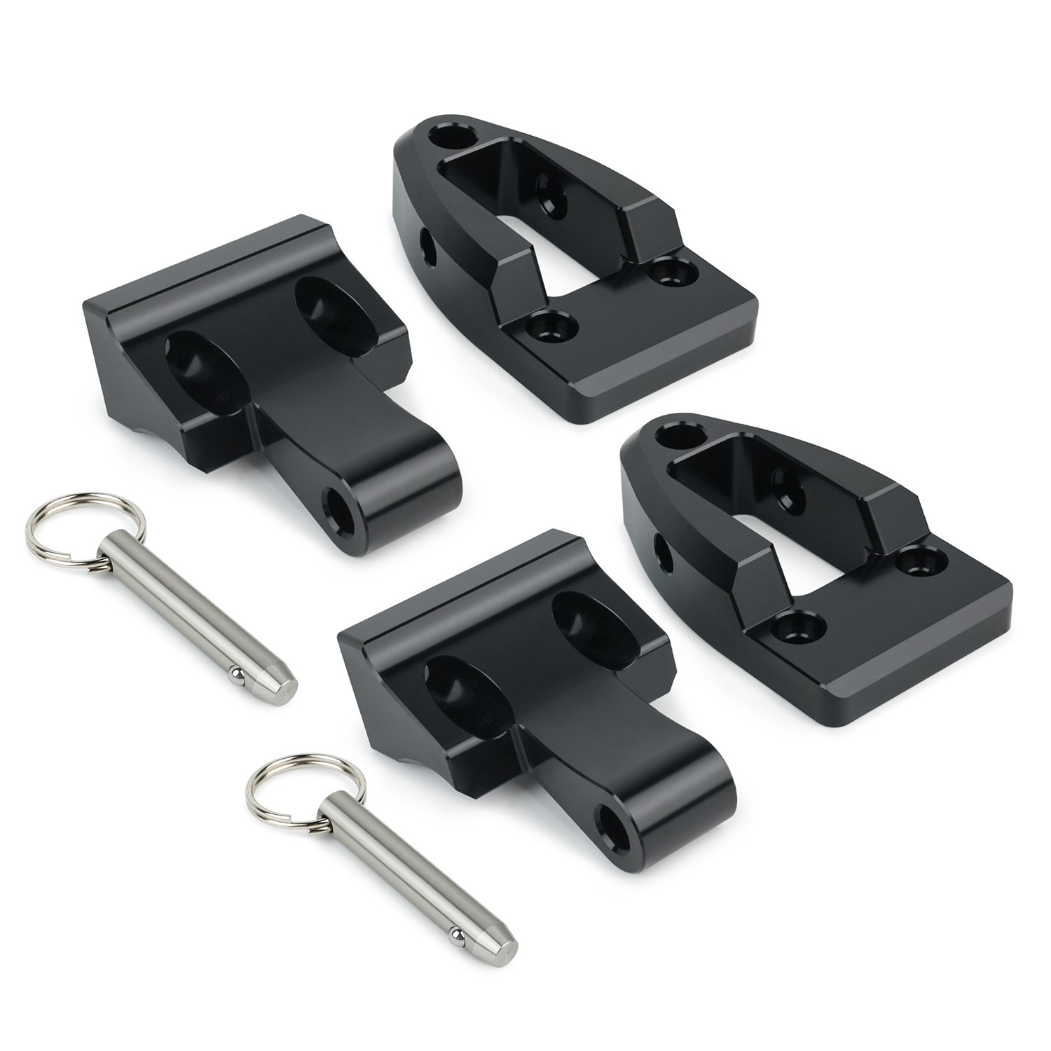 2X Jet Ski Deck Side Seat Bracket Hinges 11047-3733-8C 1104737338C For Kawasaki