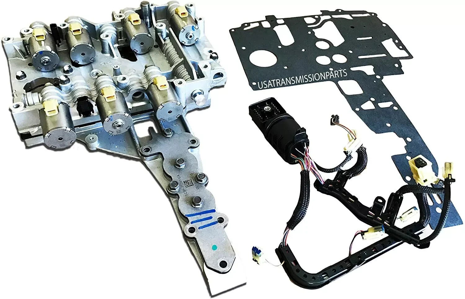 5R110W COMPLETE  VALVE BODY WITH HARNESS AND GASKET DELUXE KIT FITS 03UP
