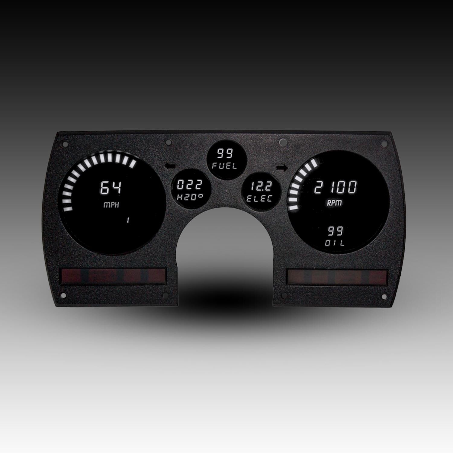 1982-1990 Camaro Digital Dash Panel White LED Intellitronix DP4003W Made In USA
