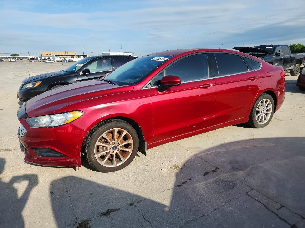 Used Deck Lid fits: 2017 Ford Fusion rear view camera w/o spoiler Grade A