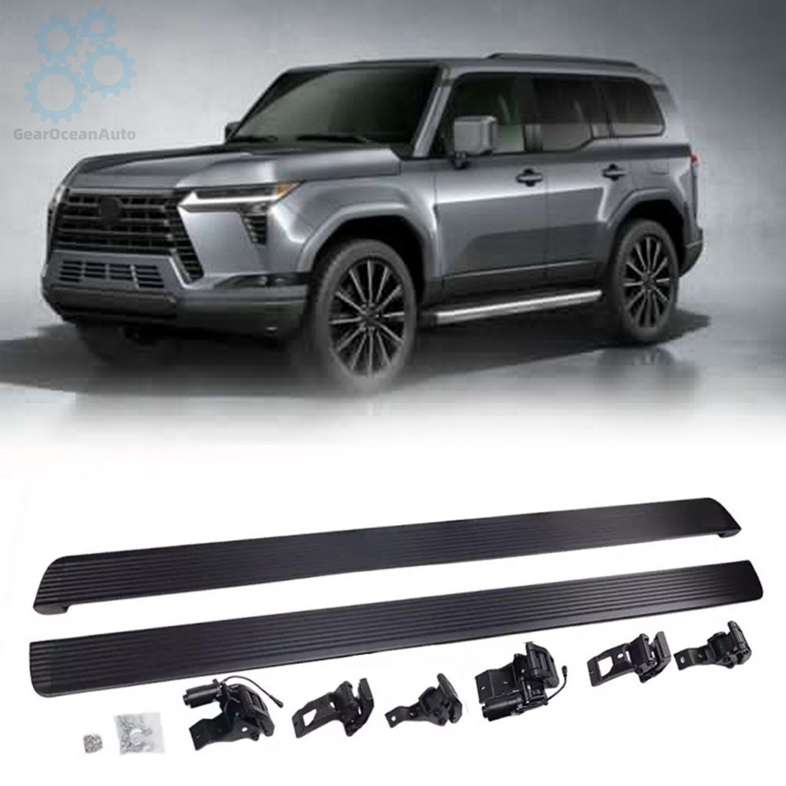 2PCS Power Side Steps Running Boards Fit For Lexus GX550 GX 550 2024-2026