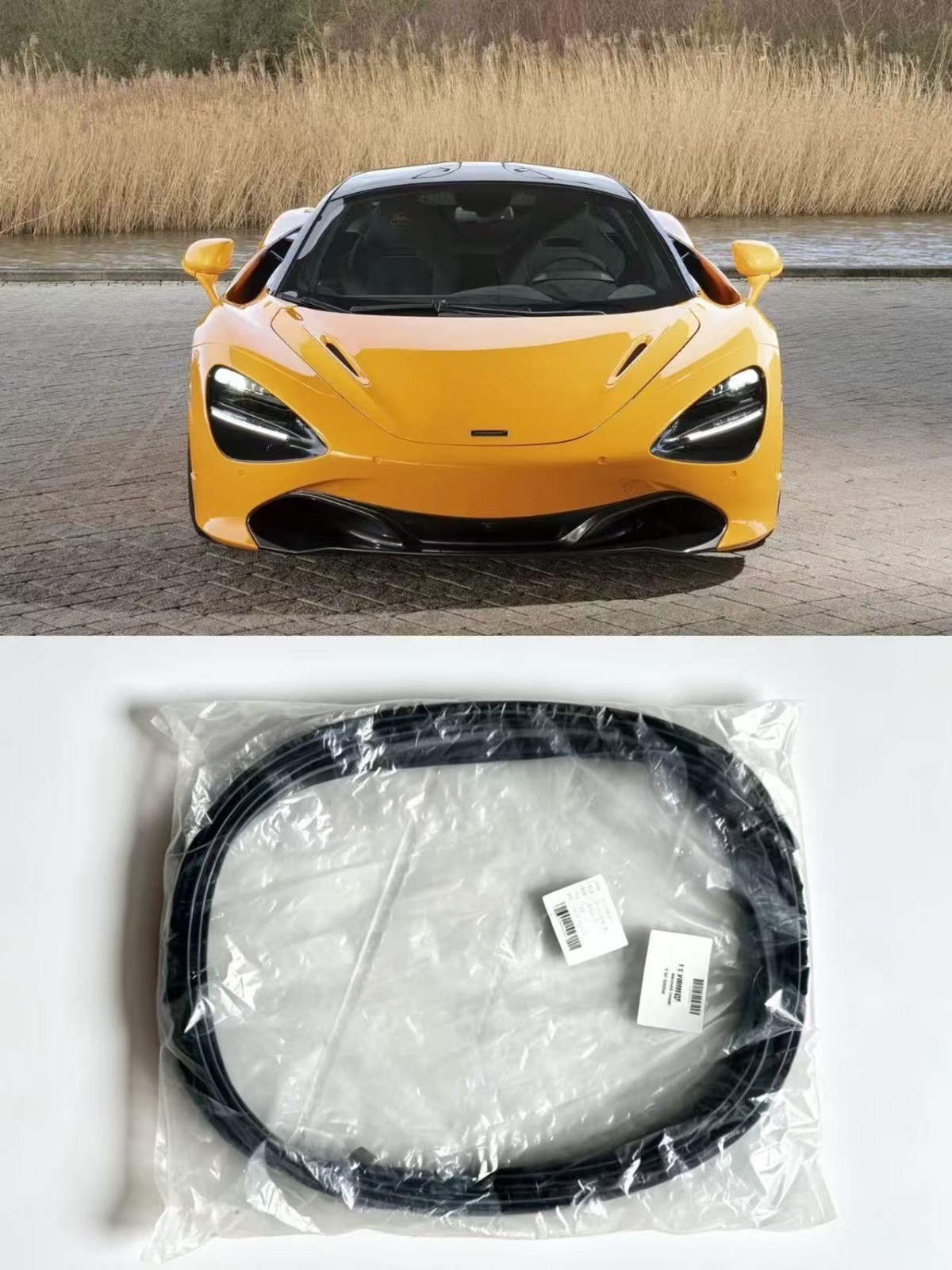 McLaren 720S Front Luggage Bin Bonnet Seal 14A0091CP McLaren 720S Front Luggage Bin Bonnet Seal 14A0091CP