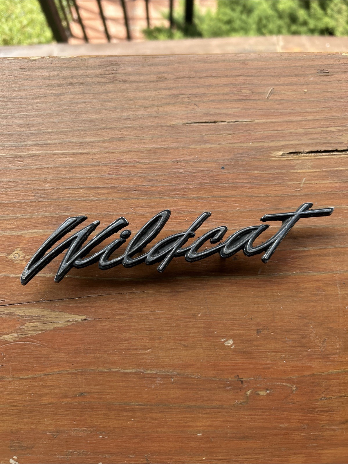 Rare 1970 Buick Wildcat Emblem Original Rare 1970 Buick Wildcat Emblem Original