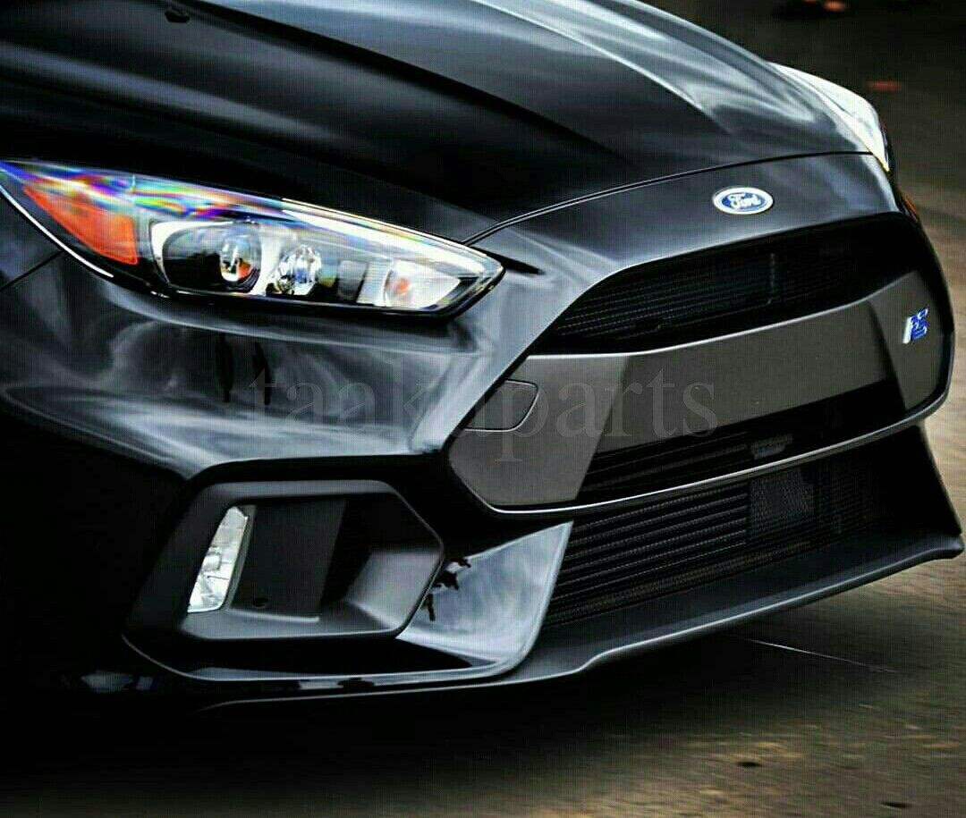 Front Bumper Cover Kit W/ Fog Light Upper Grill For 2015 2016 2017 Ford Focus RS