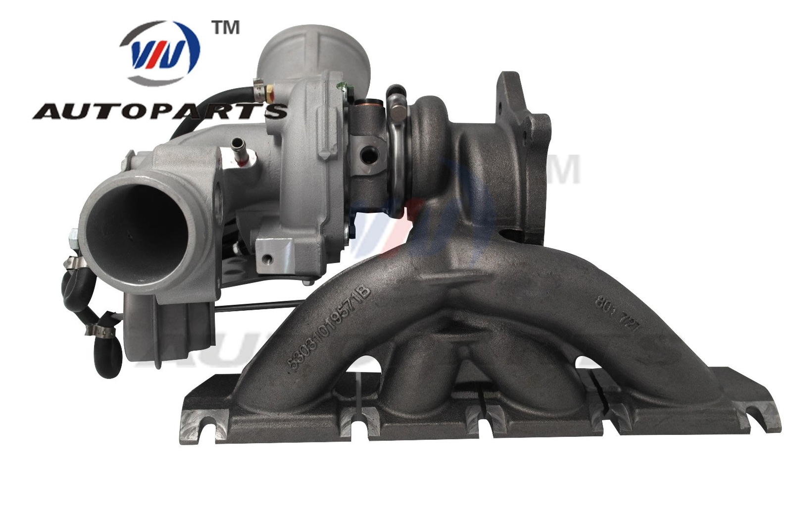 Upgrade Hybrid Turbo K04-106 F23L For A4 B7 A6 2.0 TFSI 53039880106 Up to 350HP