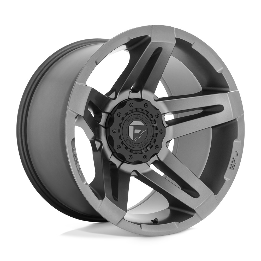 20x10 Fuel D764 SFJ Matte Gunmetal Wheel Blank (-18mm)