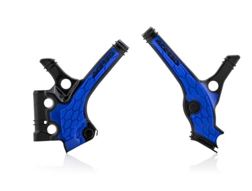 Acerbis X-Grip Frame Guards Black/Blue for 2022-2026 Yamaha YX85 (LW) Acerbis X-Grip Frame Guards Black/Blue for 2022-2026 Yamaha YX85 (LW)