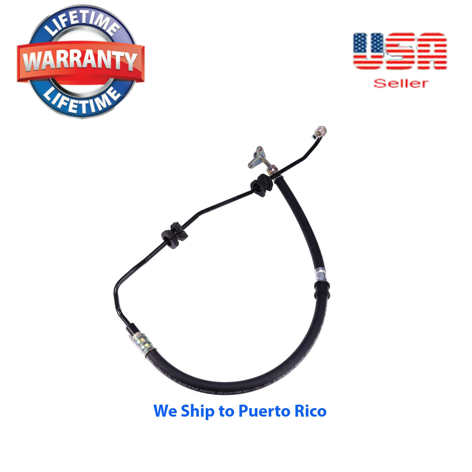New Power Steering Pressure Line / Hose Fits 2007-2011 CRV CR-V 2.4L New Power Steering Pressure Line / Hose Fits 2007-2011 CRV CR-V 2.4L