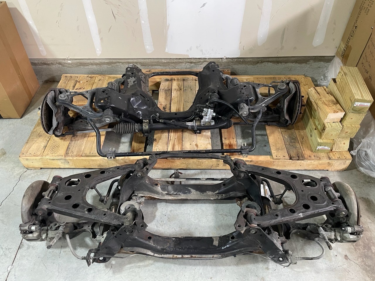 Miata NA Subframe assemblies Miata NA Subframe assemblies