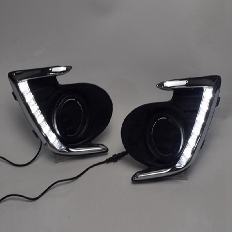 Car Daytime Driving Running Light DRL For Mitsubishi Attrage/Mirage G4 2012-2019