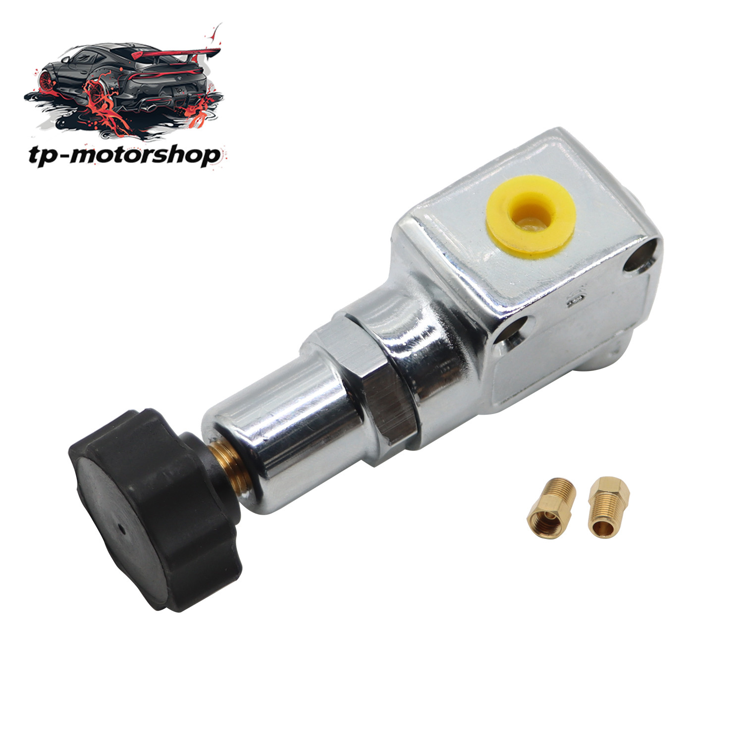Wilwood Adjustable Disk Brake Proportioning Valve 260-8419 Aluminum/Steel Knob