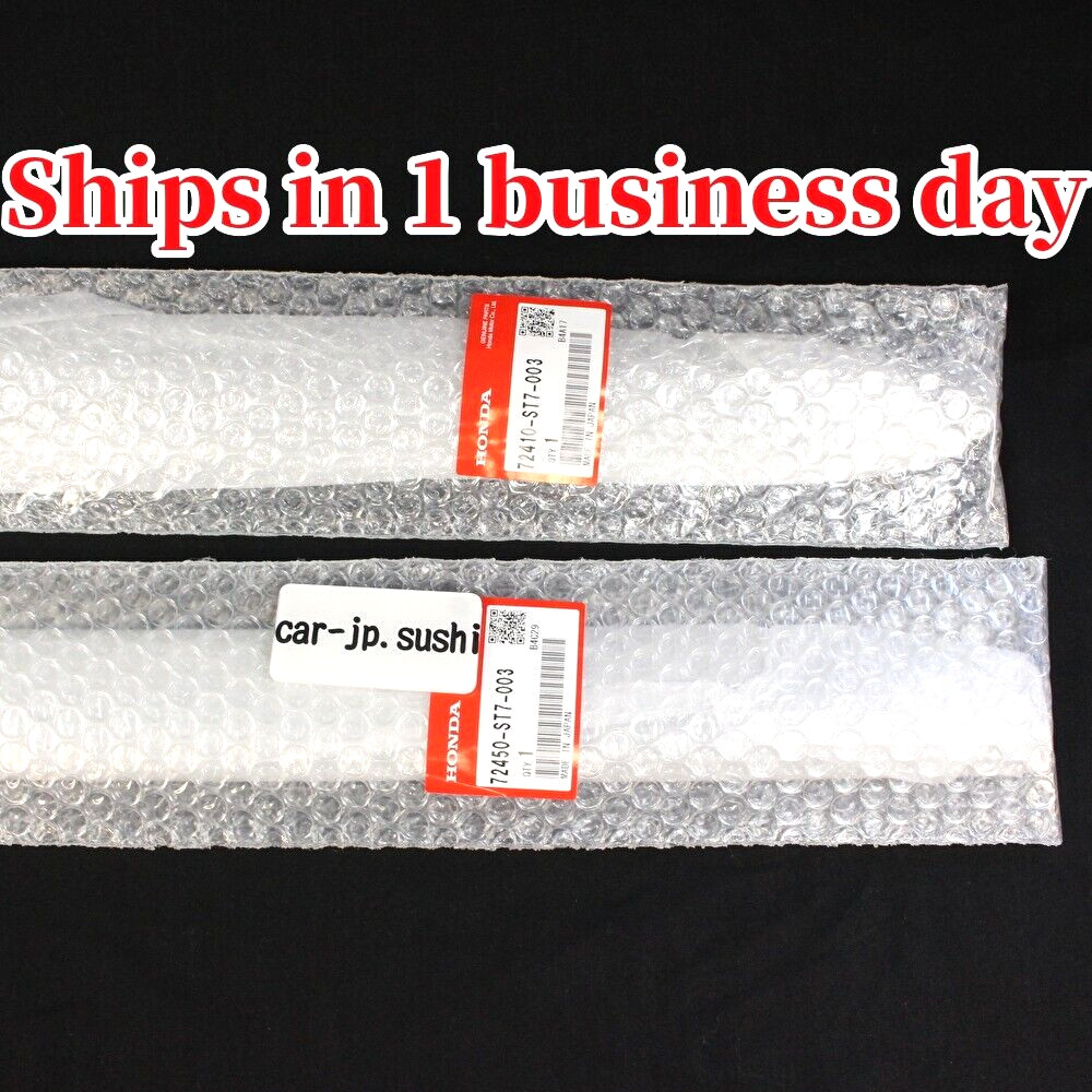 HONDA Genuine ACURA 2DR INTEGRA DC1 DC2 Front Door Belt Window Molding Rh&Lh SET
