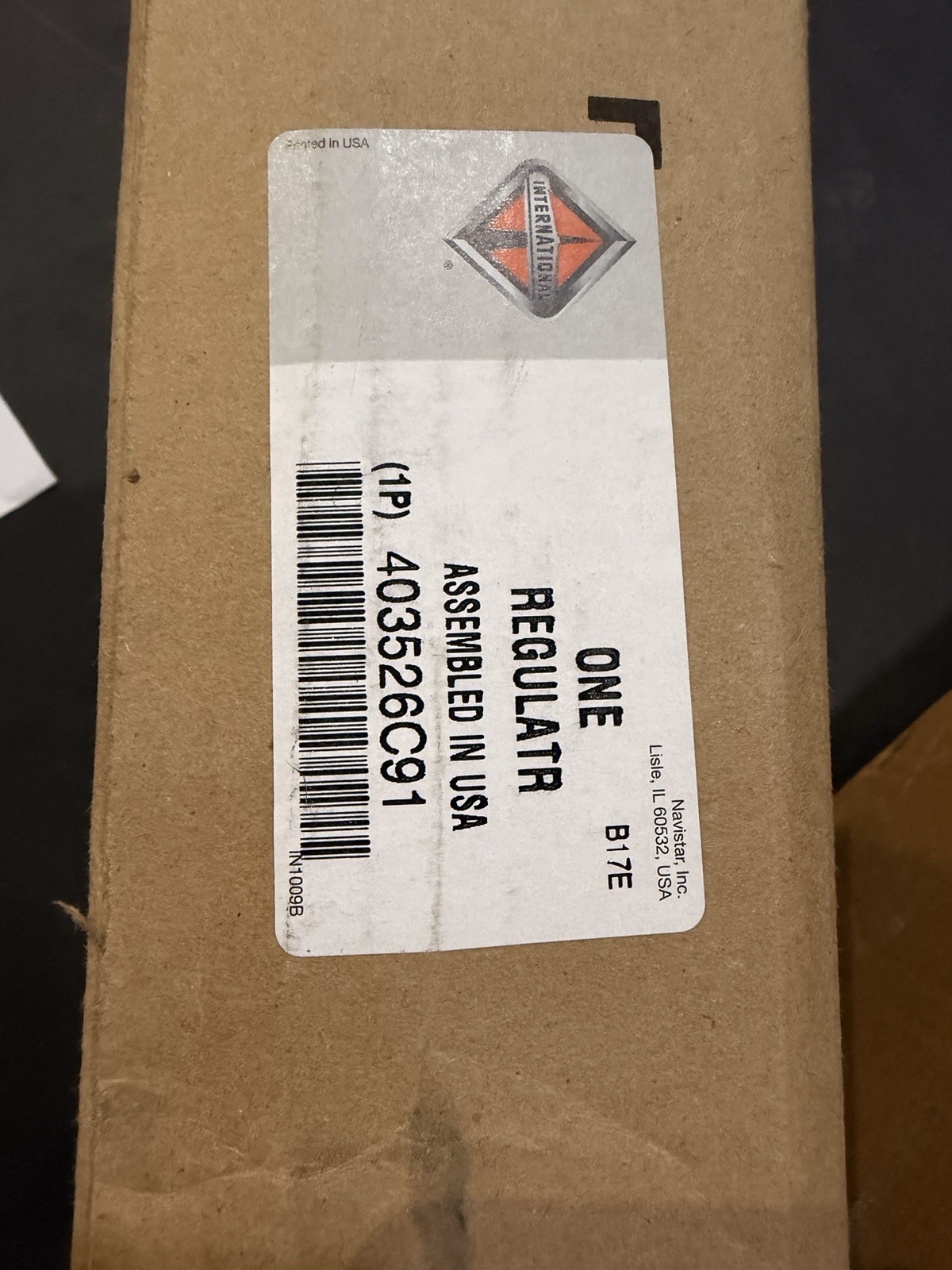 Genuine Navistar International Left Hand Manual Window Regulator 403526C91 NEW Genuine Navistar International Left Hand Manual Window Regulator 403526C91 NEW