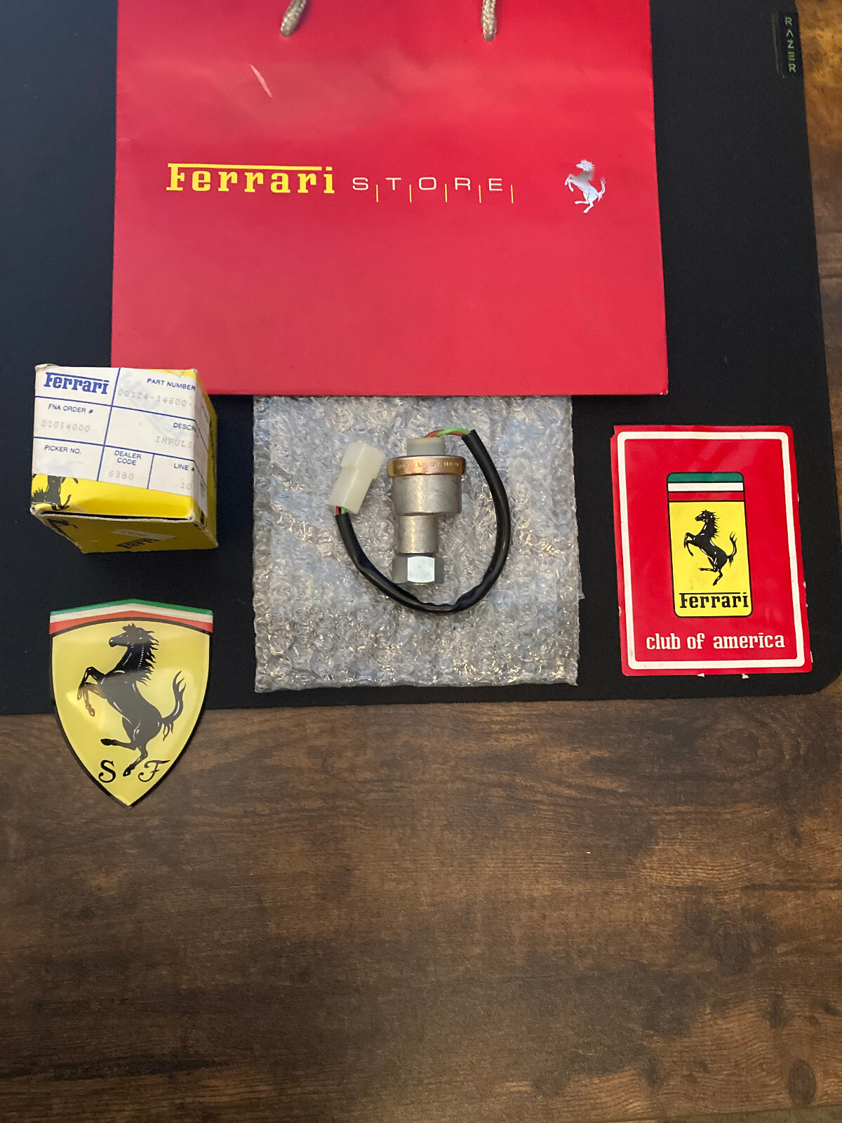FERRARI 512BB, 365, Gt-4, 308, GENUINE SPEEDO PULSE GENERATOR FERRARI # 106324 FERRARI 512BB, 365, Gt-4, 308, GENUINE SPEEDO PULSE GENERATOR FERRARI # 106324
