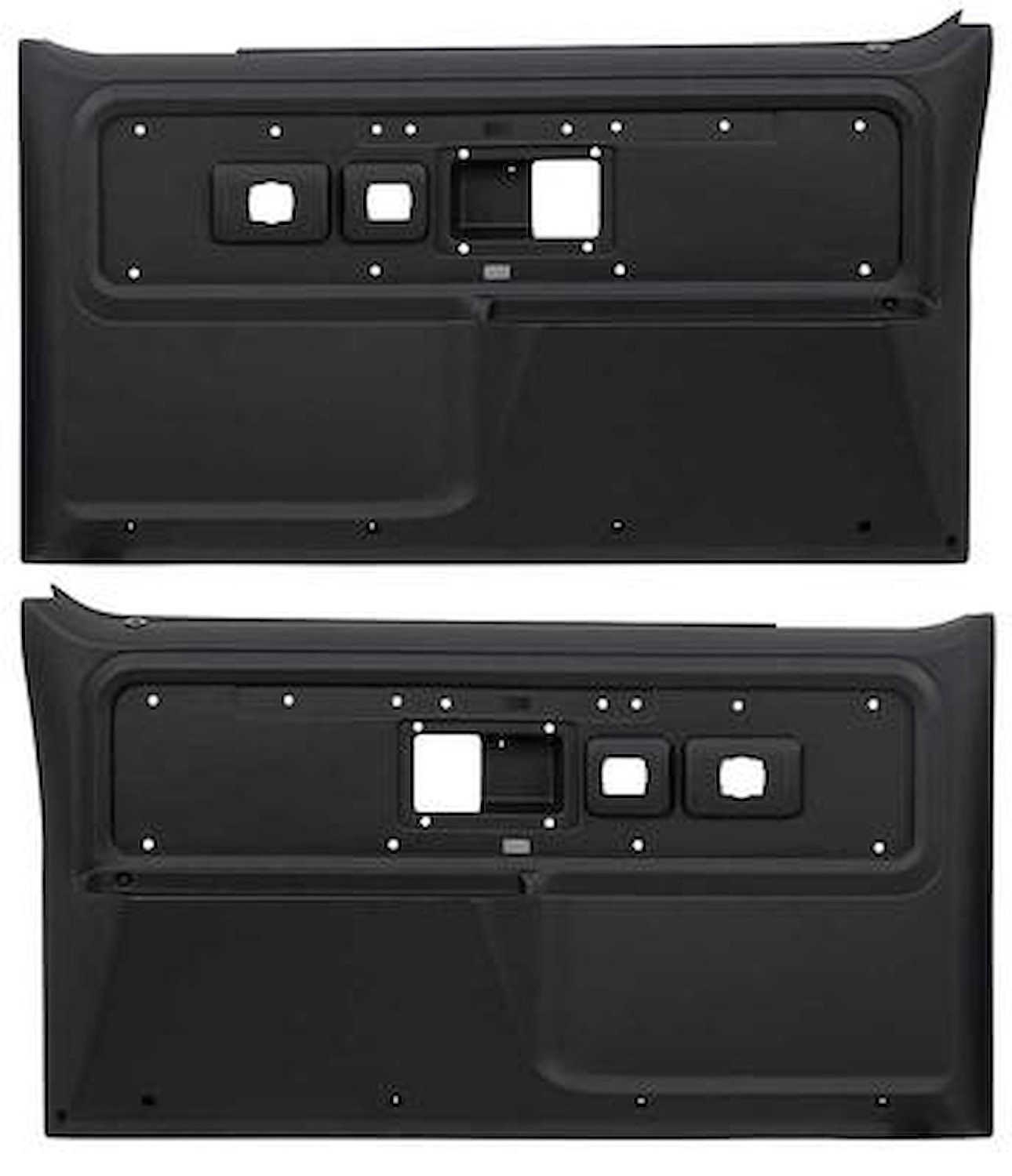 OER TL310701 Front Door Panels for 1977-80 Chevy/GMC Trucks, Blazer, Jimmy,