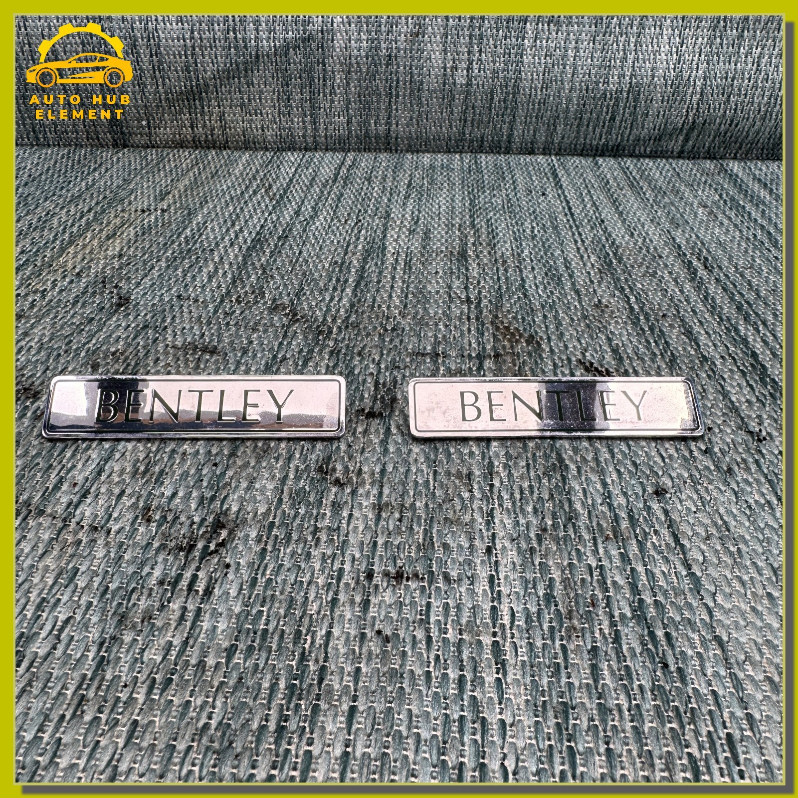 1992-1998 Bentley Brooklands  Exterior Emblem Badge OEM Pair