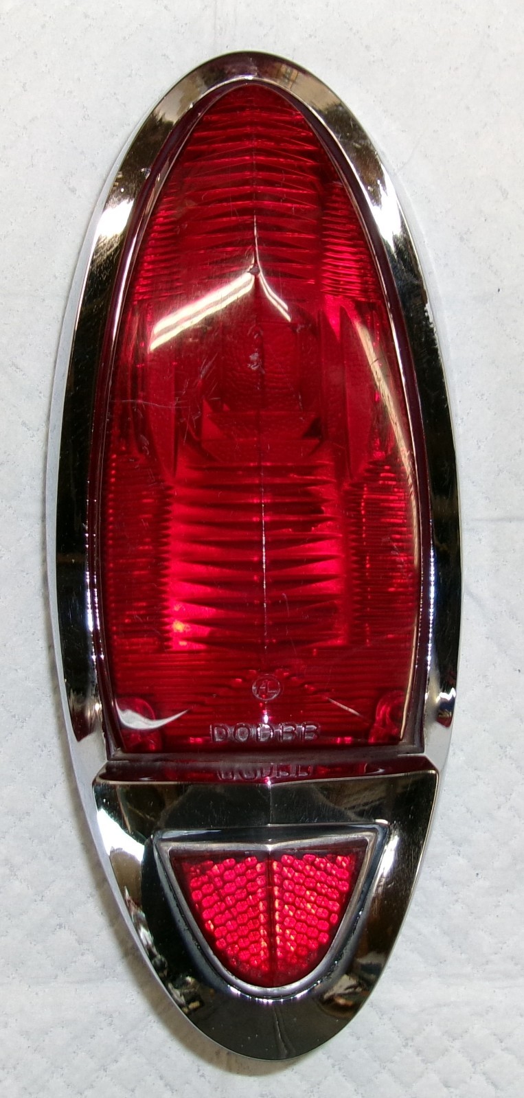 1954 Dodge Tail Light Assembly, OEM, Single, Used, Fair Condition