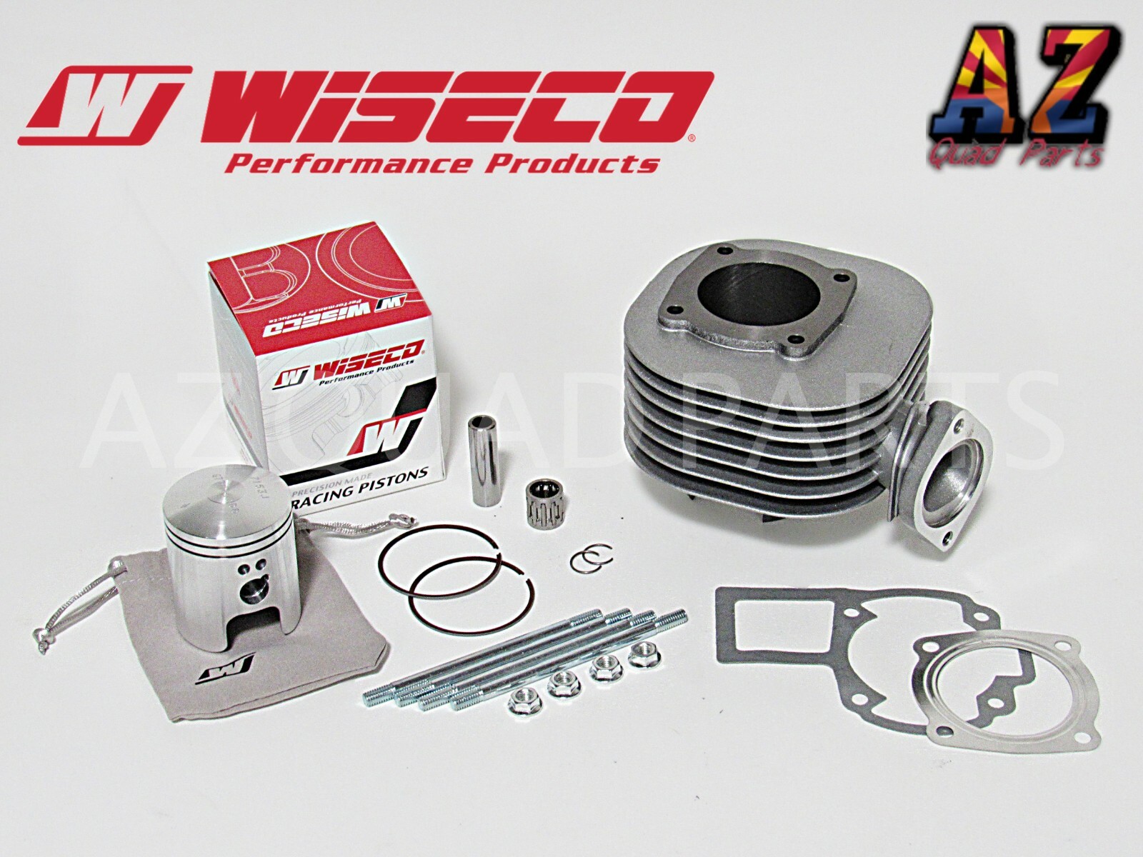 87-06 Suzuki LT80 LT 80 Power Top End Rebuild Kit Wiseco Piston Gaskets Cylinder 87-06 Suzuki LT80 LT 80 Power Top End Rebuild Kit Wiseco Piston Gaskets Cylinder