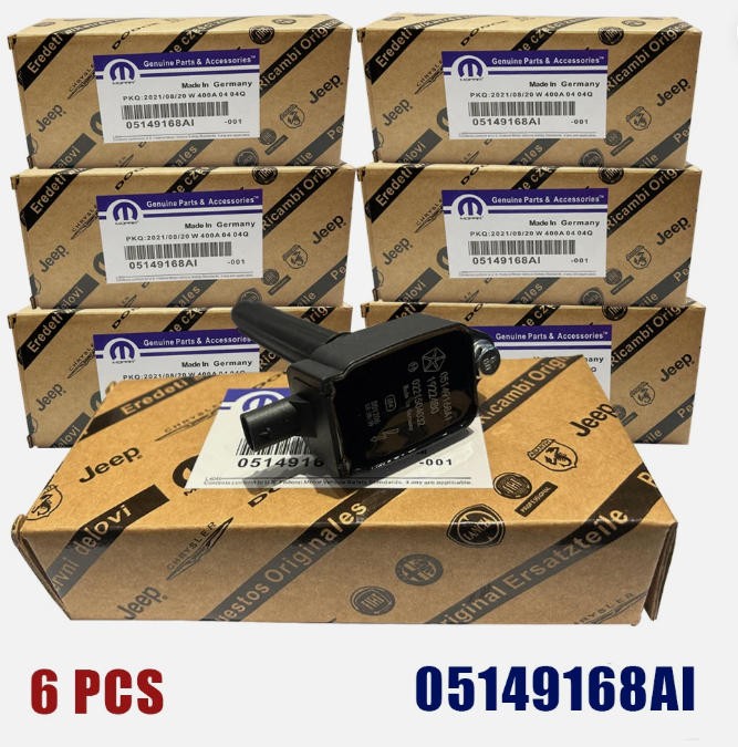 #05149168AI Mopar Ignition Coils UF270 For Chrysler Jeep Dodge Ram 3.6L 6 PCS #05149168AI Mopar Ignition Coils UF270 For Chrysler Jeep Dodge Ram 3.6L 6 PCS