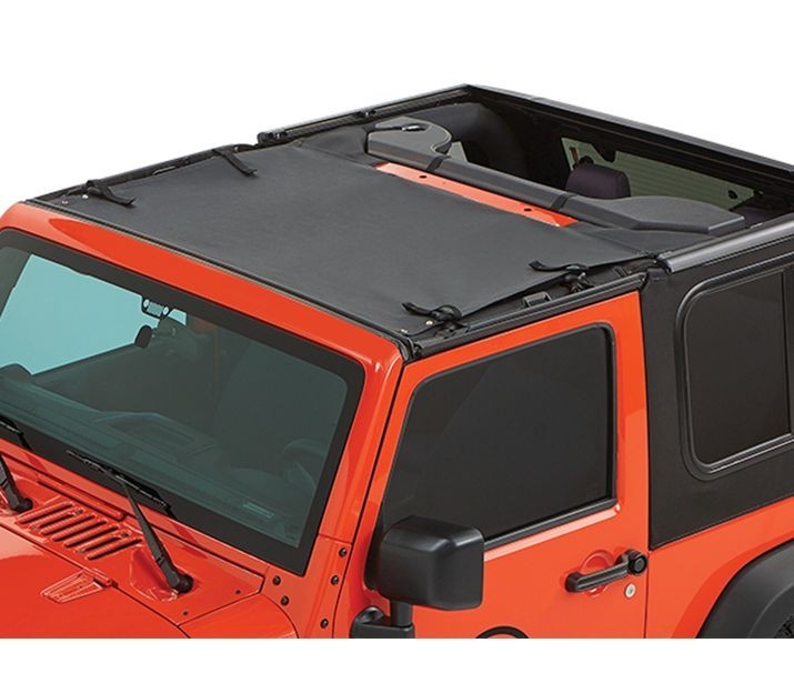 Bestop 52400-35 Sun Standard Targa Style Bikini Top Black Diamond For Wrangler Bestop 52400-35 Sun Standard Targa Style Bikini Top Black Diamond For Wrangler
