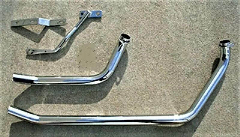 HARLEY UPSWEEP EXHAUST  SHOVELHEAD ELECTRA GLIDE FL FLH FX SUPER GLIDE FXE 70-84