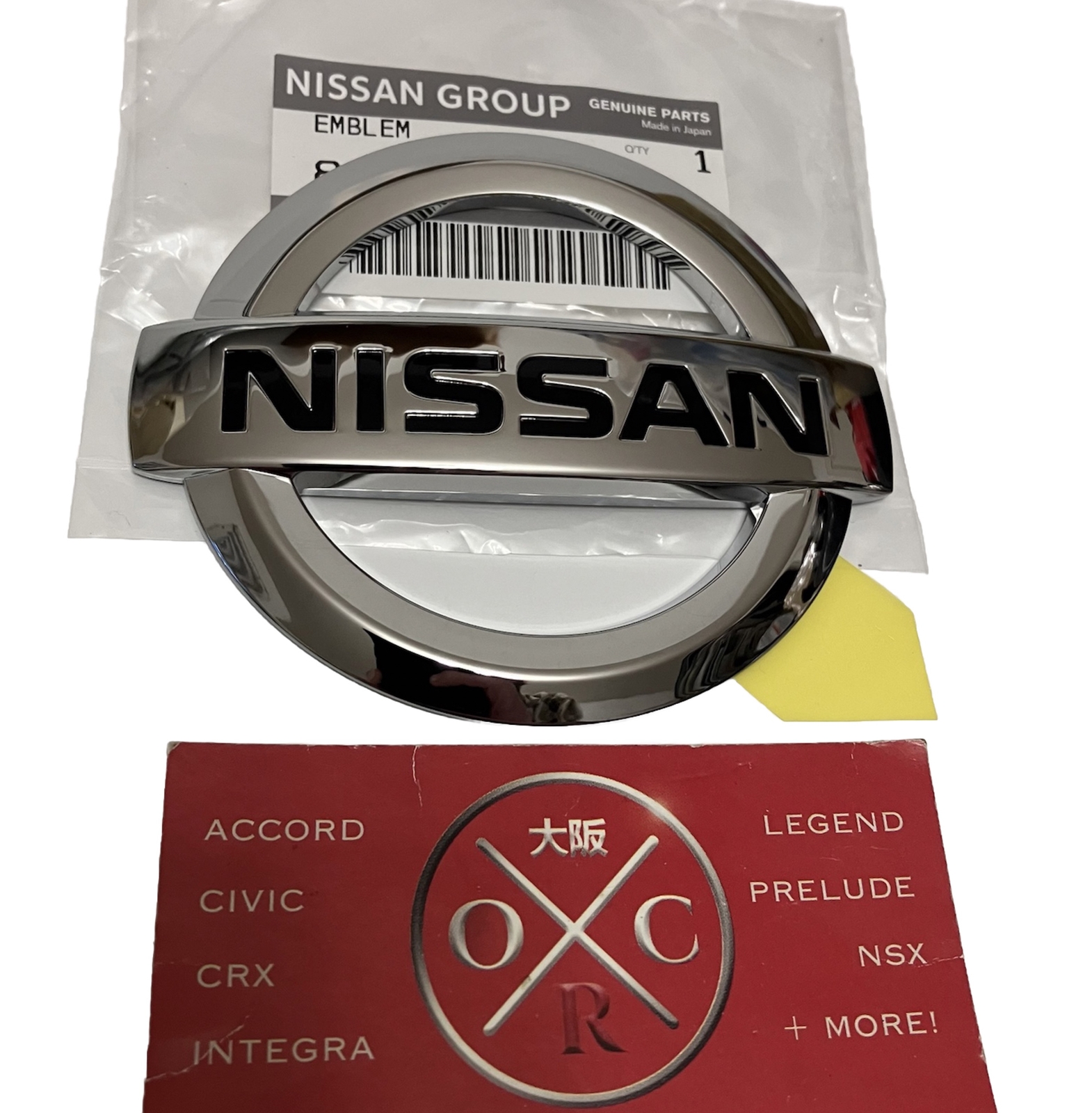 New Genuine OEM 2009-2021 Nissan GT-R Rear Emblem Trunk Badge Logo 09-21 R35 GTR New Genuine OEM 2009-2021 Nissan GT-R Rear Emblem Trunk Badge Logo 09-21 R35 GTR