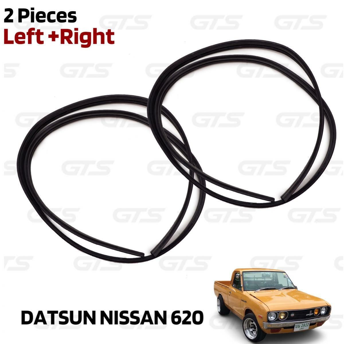 Set Pair For Nissan Datsun 620 1973 84 Window DOOR GLASS Channel Felt Run Set Pair For Nissan Datsun 620 1973 84 Window DOOR GLASS Channel Felt Run