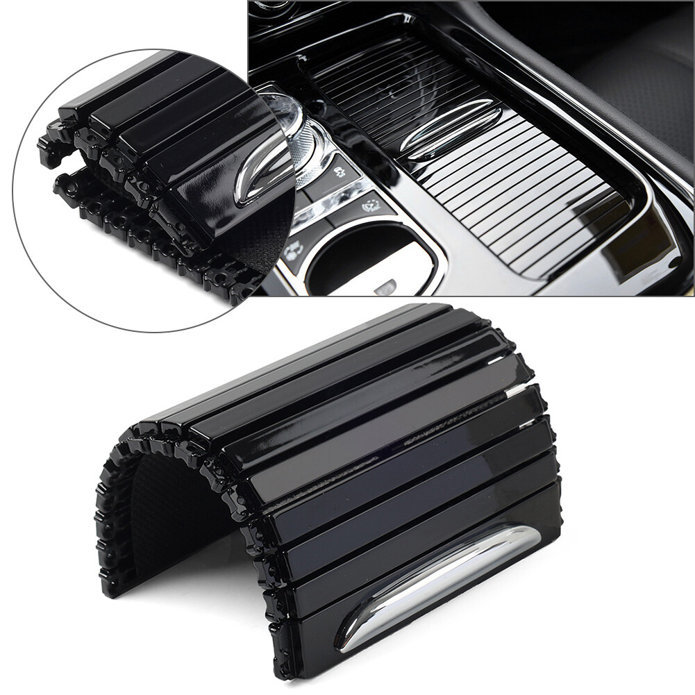 Center Console Cup Holder Roller Blind For Jaguar XJ XJR XJR575 2010-2019