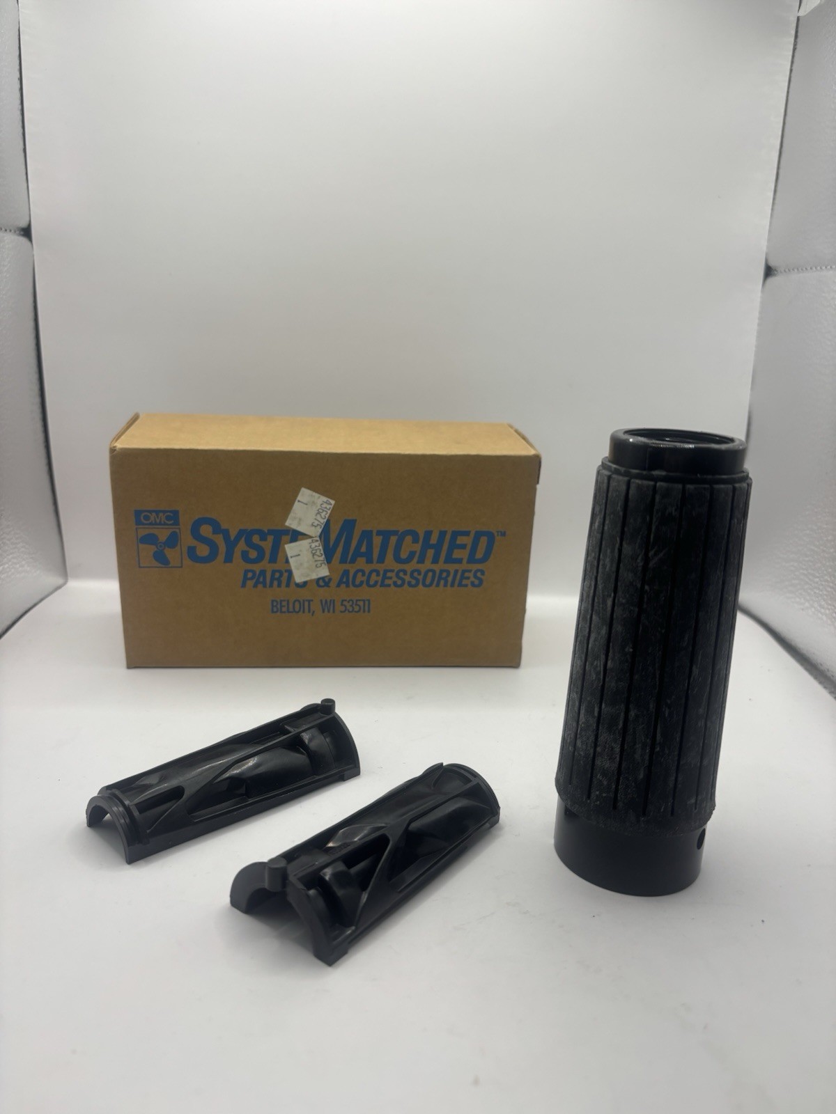 Johnson Evinrude Outboard Handle Grip & Helix Assembly 436275 0436275 Johnson Evinrude Outboard Handle Grip & Helix Assembly 436275 0436275