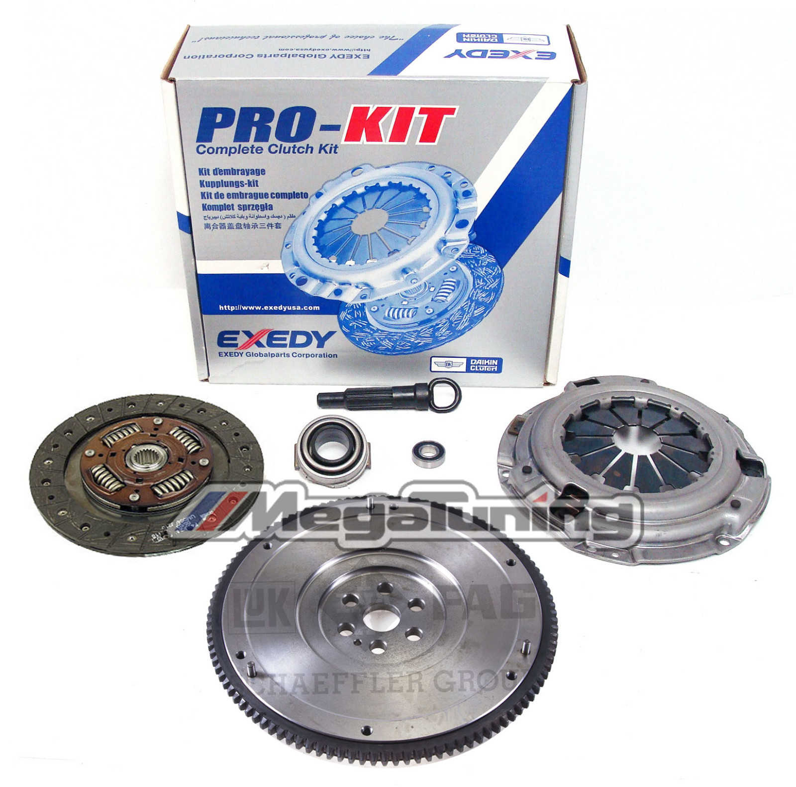 EXEDY CLUTCH PRO-KIT 08022 + XTR FLYWHEEL for 92-05 HONDA CIVIC D15 D16 D17 1.7L EXEDY CLUTCH PRO-KIT 08022 + XTR FLYWHEEL for 92-05 HONDA CIVIC D15 D16 D17 1.7L