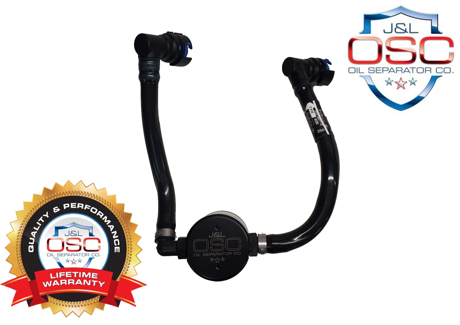 J&L OSC Oil Separator Fits 2011-2017 Ford Mustang GT